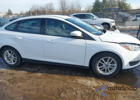 2016 Ford Focus Se from USA, damaged, VIN 1FADP3F29GL350751
